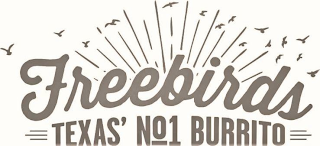 FREEBIRDS TEXAS' NO1 BURRITO logo