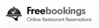 FREEBOOKINGS ONLINE RESTAURANT RESERVATIONS logo