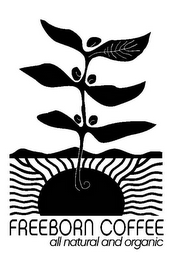 FREEBORN COFFEE ALL NATURAL AND ORGANIC logo
