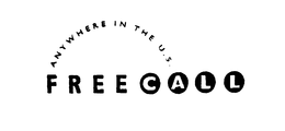 FREECALL ANYWHERE IN THE U.S.A logo