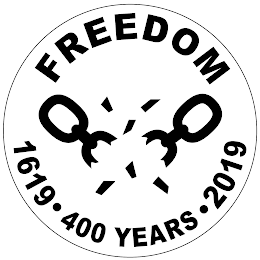 FREEDOM 1619* 400 YEARS * 2019 logo