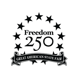 FREEDOM 250 GREAT AMERICAN STATE FAIR logo