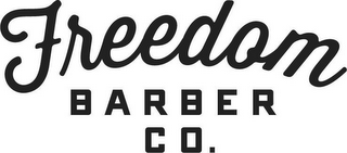 FREEDOM BARBER CO logo