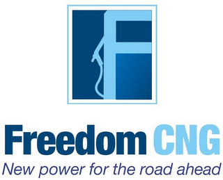 FREEDOM CNG NEW POWER FOR THE ROAD AHEAD logo