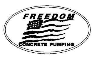 FREEDOM CONCRETE PUMPING logo