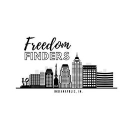 FREEDOM FINDERS LOVE INDIANAPOLIS, IN. logo