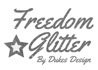 FREEDOM GLITTER BY DUKES DESIGN logo