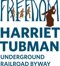 FREEDOM HARRIET TUBMAN UNDERGROUND RAILROAD BYWAY logo