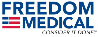 FREEDOM MEDICAL CONSIDER IT DONE logo