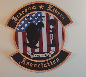 FREEDOM RIDERS ASSOCIATION ALL GAVE SOME AND SOME GAVE ALL AMERICA logo