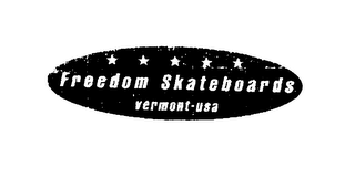 FREEDOM SKATEBOARDS VERMONT-USA logo