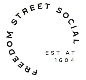 FREEDOM STREET SOCIAL EST AT 1604 logo