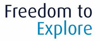 FREEDOM TO EXPLORE logo