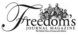 FREEDOM'S JOURNAL MAGAZINE THE POLITICAL VOICE OF CONSERVATIVE REFORM logo