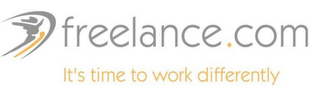 FREELANCE.COM IT'S TIME TO WORK DIFFERENTLY logo