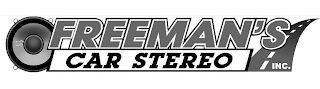 FREEMAN'S CAR STEREO INC. logo