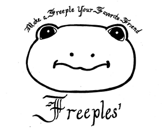 FREEPLES' MAKE A FREEPLE YOUR FAVORITE FRIEND logo