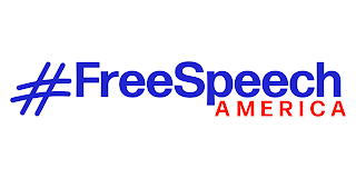 #FREESPEECH AMERICA logo