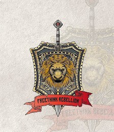 FREETHINK REBELLION FREETHINK REBELL logo
