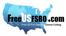 FREEUSFSBO.COM FREE US FOR SALE BY OWNER LISTING logo