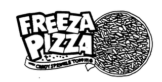 FREEZA PIZZA WITH CANDY SPRINKLE TOPPING logo