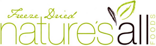 FREEZE DRIED NATURE'S ALL FOODS logo