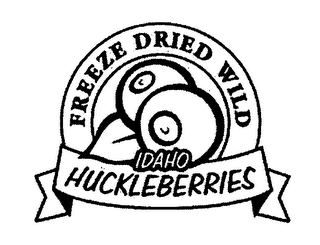 FREEZE DRIED WILD IDAHO HUCKLEBERRIES logo