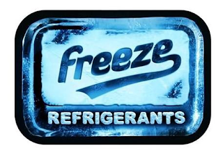 FREEZE REFRIGERANTS logo