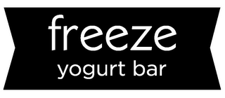 FREEZE YOGURT BAR logo