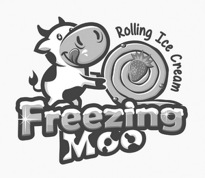 FREEZING MOO ROLLING ICE CREAM logo