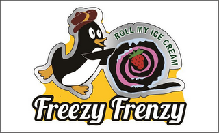 FREEZY FRENZY ROLL MY ICE CREAM logo