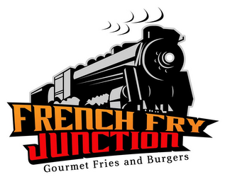 FRENCH FRY JUNCTION GOURMET FRIES AND BURGERS logo