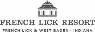 FRENCH LICK RESORT FRENCH LICK & WEST BADEN · INDIANA logo