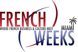 FRENCH WEEKS MIAMI WHERE FRENCH BUSINESS & CULTURE MEET logo