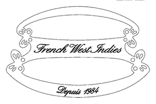 FRENCH WEST INDIES DEPUIS 1984 logo