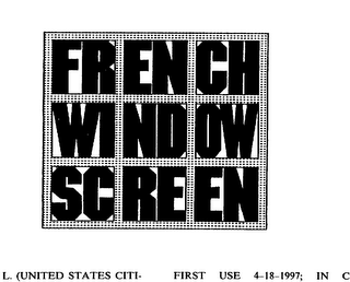 FRENCH WINDOW SCREEN logo