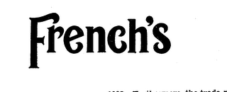 FRENCH'S logo