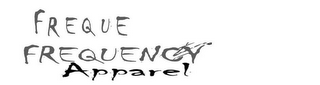 FREQUE FREQUENCY APPAREL logo