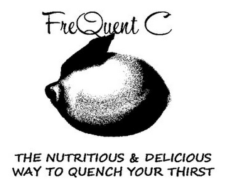 FREQUENT C THE NUTRITIOUS & DELICIOUS WAY TO QUENCH YOUR THIRST logo