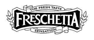 FRESCHETTA THE FRESH TASTE SENSATION logo
