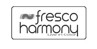 FRESCO HARMONY LIVE IN COLOR logo