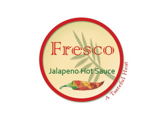 FRESCO JALAPENO HOT SAUCE A TASTEFUL HEAT logo