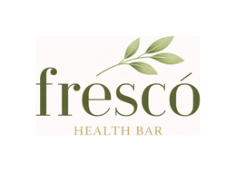 FRESCÓ HEALTH BAR WITH LEAVES logo