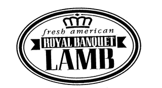 FRESH AMERICAN ROYAL BANQUET LAMB logo