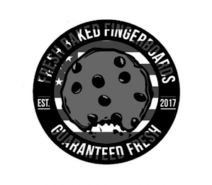 FRESH BAKED FINGERBOARDS GUARANTEED FRESH EST. 2017 logo