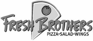 FRESH BROTHERS PIZZA · SALAD · WINGS logo