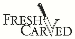 FRESH CARVED logo