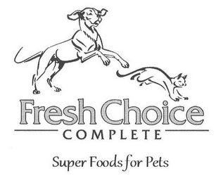 FRESH CHOICE COMPLETE SUPER FOODS FOR PETS logo