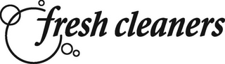 FRESH CLEANERS logo