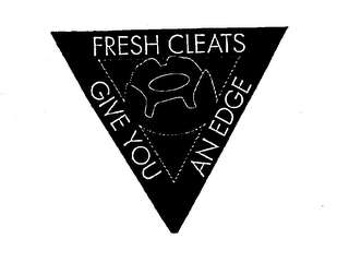 FRESH CLEATS GIVE YOU AN EDGE logo